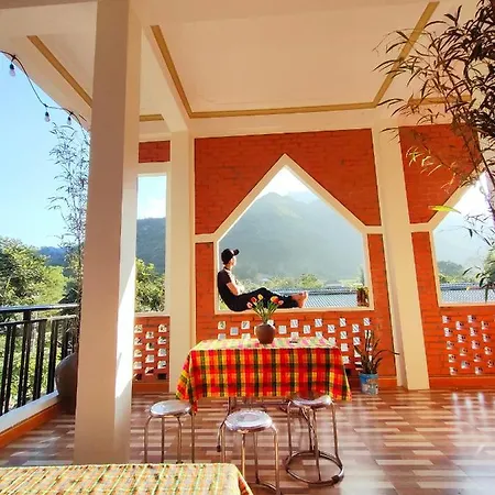Du Gia View Homestay Lang Cac Exterior photo